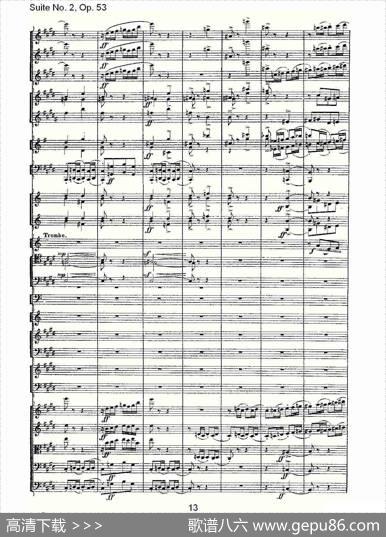 SuiteNo.2,Op.53第二套曲,Op.53第三乐章