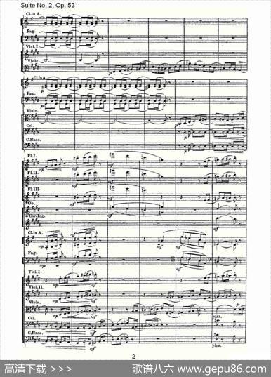 SuiteNo.2,Op.53第二套曲,Op.53第三乐章