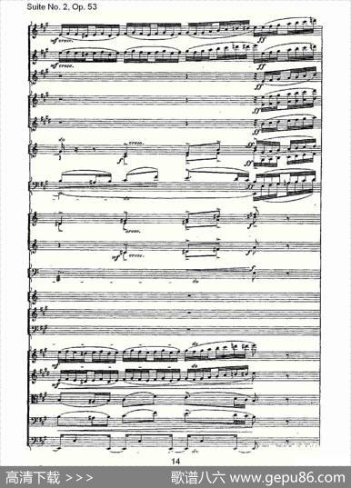 SuiteNo.2,Op.53第二套曲,Op.53第四乐章