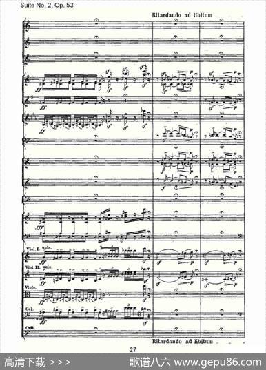 SuiteNo.2,Op.53第二套曲,Op.53第四乐章