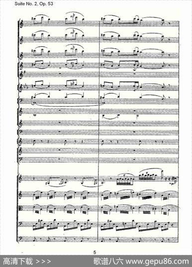 SuiteNo.2,Op.53第二套曲,Op.53第四乐章
