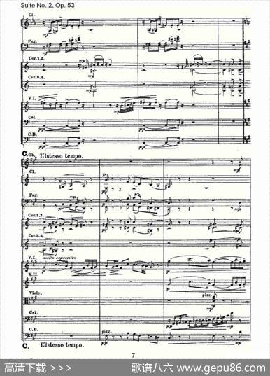SuiteNo.2,Op.53第二套曲,Op.53第四乐章