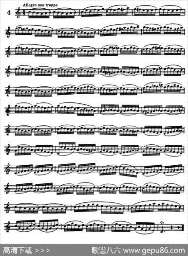 25DailyExercicesforSaxophone（1—8）|H·Klose