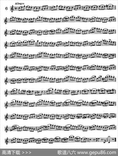 25DailyExercicesforSaxophone（1—8）|H·Klose
