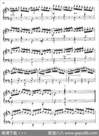 练习曲（Op.740No.3）|车尔尼曲、杨文涛改编