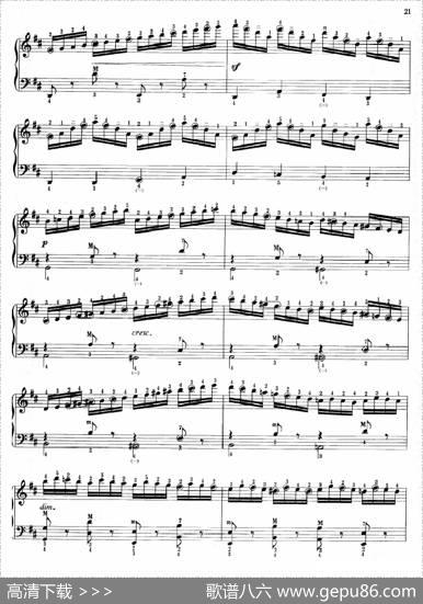 练习曲（Op.740No.3）|车尔尼曲、杨文涛改编