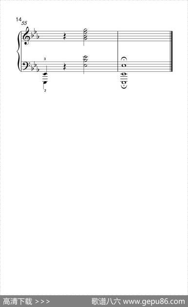 莫什科夫斯基钢琴练习曲（第七首）