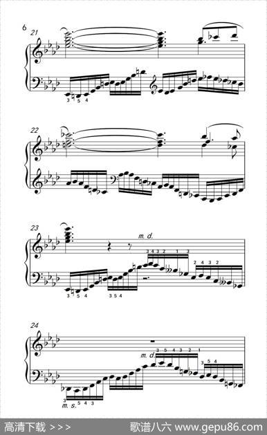 莫什科夫斯基钢琴练习曲（第十一首）
