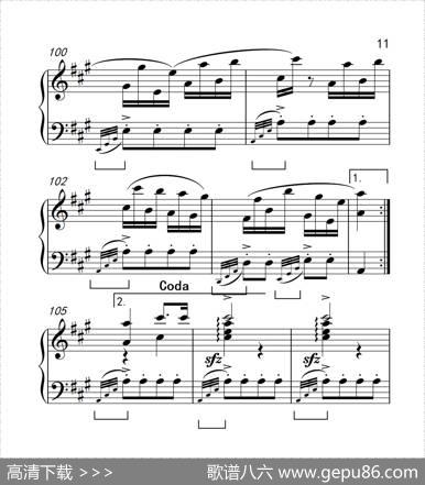 A大调钢琴奏鸣曲（土耳其风格的回旋曲）|莫扎特