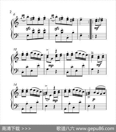A大调钢琴奏鸣曲（土耳其风格的回旋曲）|莫扎特