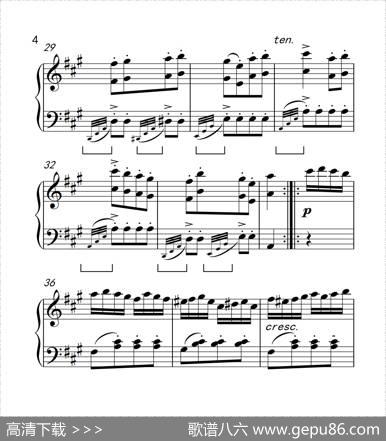 A大调钢琴奏鸣曲（土耳其风格的回旋曲）|莫扎特