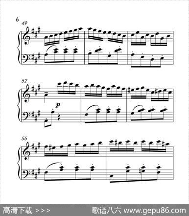 A大调钢琴奏鸣曲（土耳其风格的回旋曲）|莫扎特