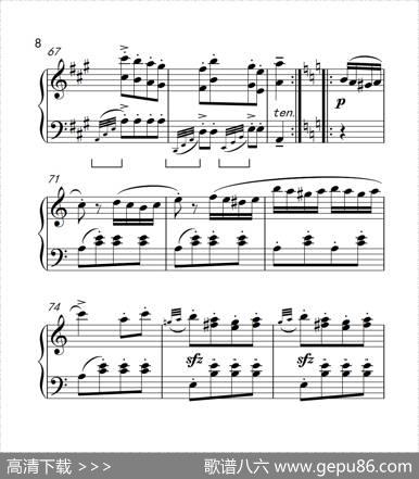 A大调钢琴奏鸣曲（土耳其风格的回旋曲）|莫扎特