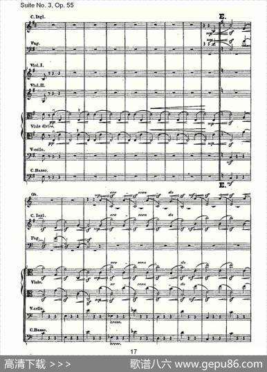 SuiteNo.3,Op.55第三套曲,Op.55第二乐章