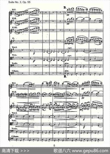 SuiteNo.3,Op.55第三套曲,Op.55第二乐章