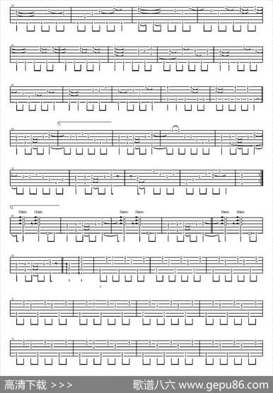 Songfor1310（岸部真明指弹吉他谱）