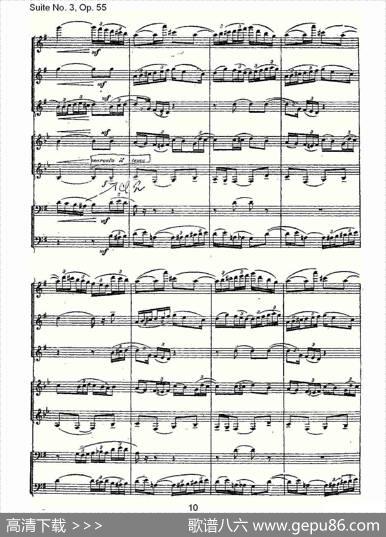 SuiteNo.3,Op.55第三套曲,Op.55第四乐章第一部（一）