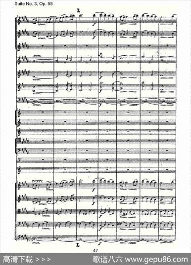 SuiteNo.3,Op.55第三套曲,Op.55第四乐章第一部（二）