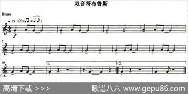 双音符布鲁斯