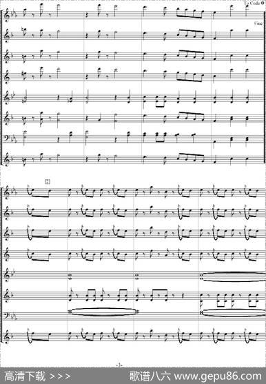 拉德斯基进行曲（管乐总谱、寒风编配版）|【奥】约翰.施特劳斯