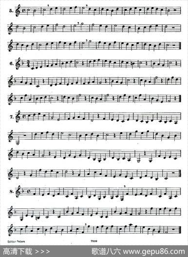 DEMNITZ（单簧管练习曲）