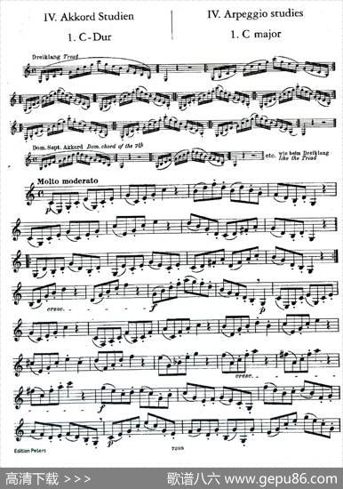 DEMNITZ（单簧管练习曲）