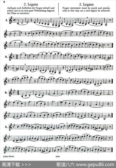 DEMNITZ（单簧管练习曲）