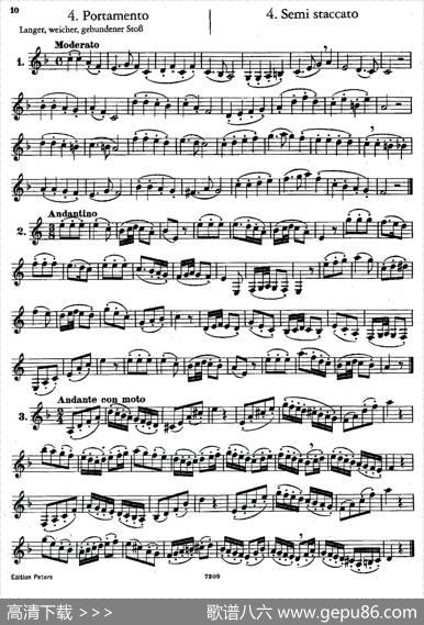 DEMNITZ（单簧管练习曲）