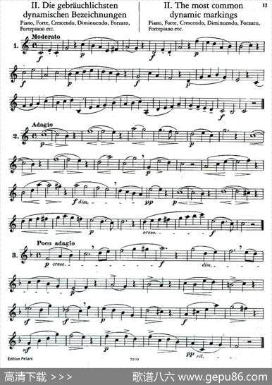 DEMNITZ（单簧管练习曲）