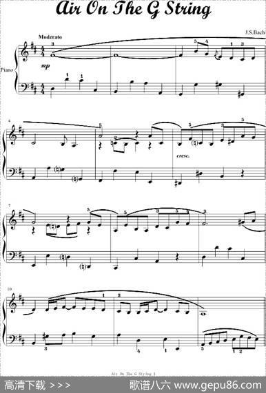 AirOnTheGString（G弦之歌）