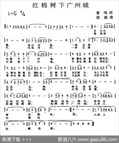 红棉树下广州城 - 曾鸣|欧波
