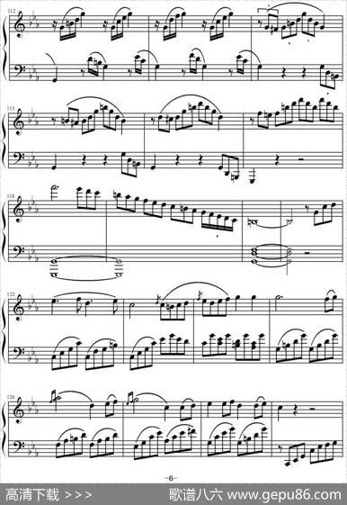c小调第八钢琴奏鸣曲第三乐章（作品13号“悲怆”）|贝多芬