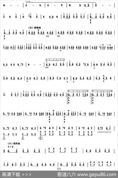 柳琴考级曲目五级：南海金波