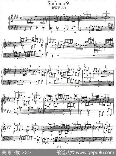 Sinfonia9BWV-795