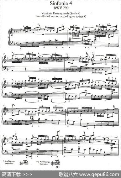 Sinfonia4BWV-790