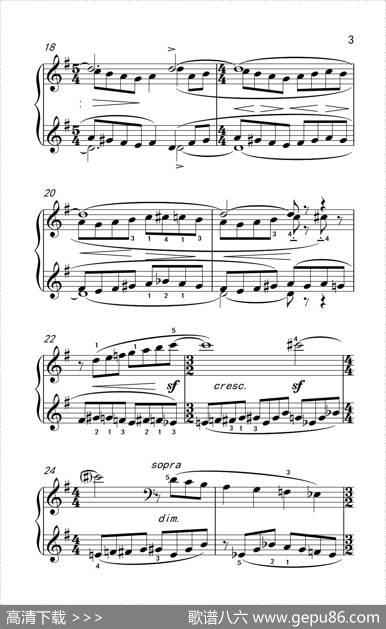 布列舞曲（巴托克小宇宙钢琴教程4）