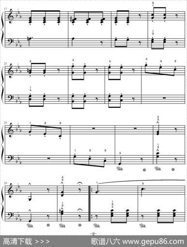 叙事曲（山水眩月制谱版）|布格繆勒作曲、山水眩月制谱