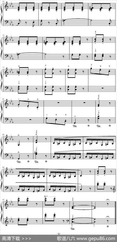 叙事曲（山水眩月制谱版）|布格繆勒作曲、山水眩月制谱