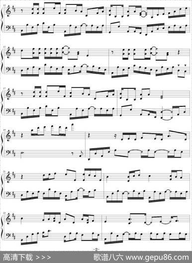 Melissa|RaulDiBlasio作曲蓝莓猫爪爪记谱