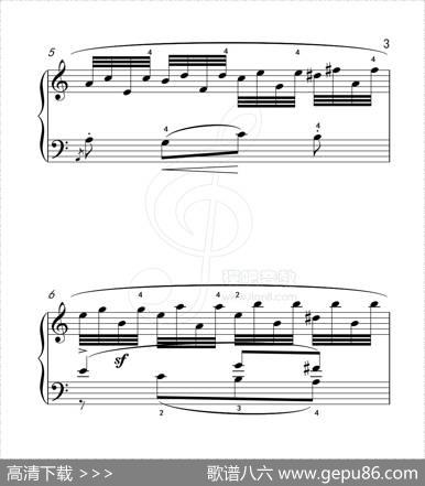 练习曲3（克拉莫钢琴练习曲60首）|克拉莫