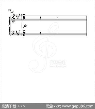 练习曲4（克拉莫钢琴练习曲60首）|克拉莫