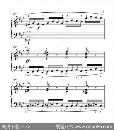 练习曲6（克拉莫钢琴练习曲60首）|克拉莫