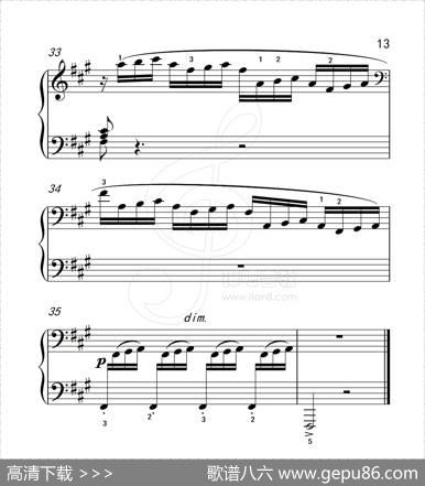 练习曲6（克拉莫钢琴练习曲60首）|克拉莫