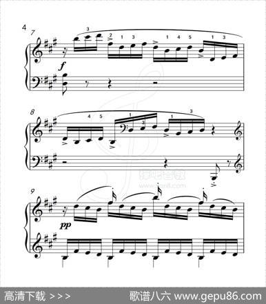 练习曲6（克拉莫钢琴练习曲60首）|克拉莫