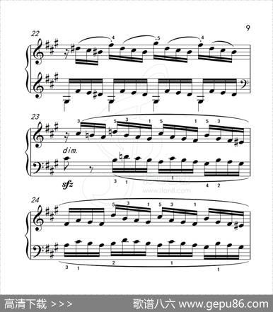 练习曲6（克拉莫钢琴练习曲60首）|克拉莫