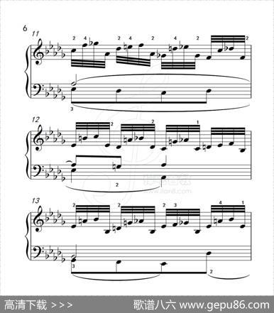 练习曲7（克拉莫钢琴练习曲60首）|克拉莫