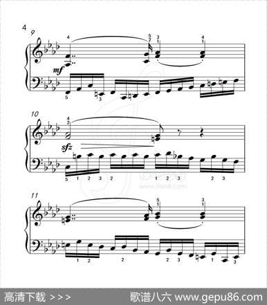 练习曲8（克拉莫钢琴练习曲60首）|克拉莫