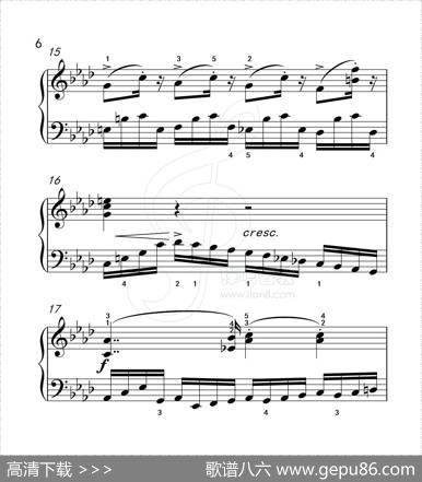 练习曲8（克拉莫钢琴练习曲60首）|克拉莫