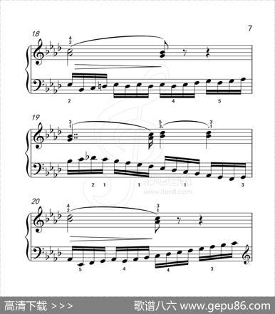 练习曲8（克拉莫钢琴练习曲60首）|克拉莫