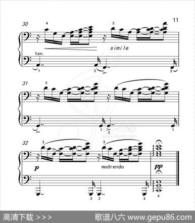 练习曲10（克拉莫钢琴练习曲60首）|克拉莫